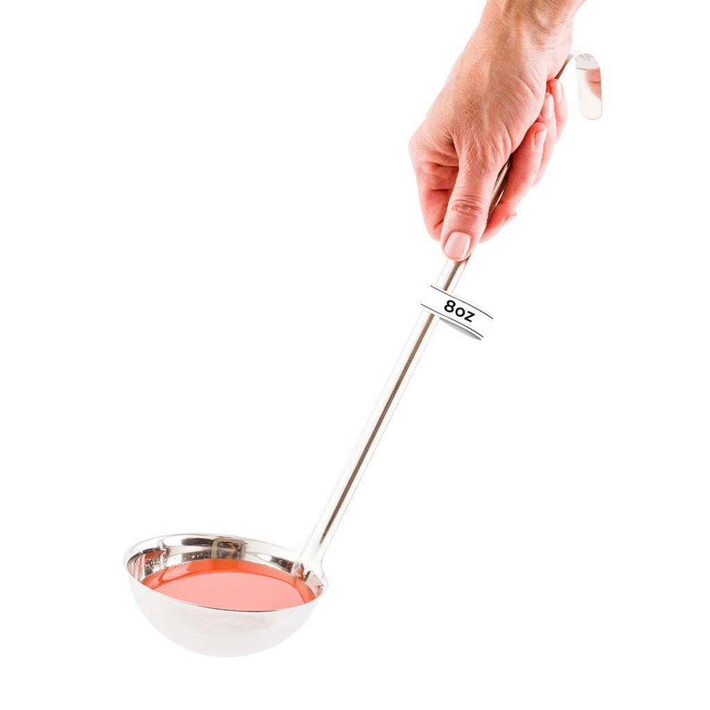 Met Lux 8 oz Stainless Steel Serving Ladle
