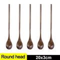 Long Handle Wooden Spoon Set